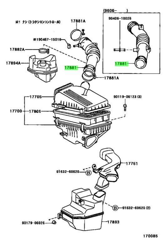 Toyota 17881 74510