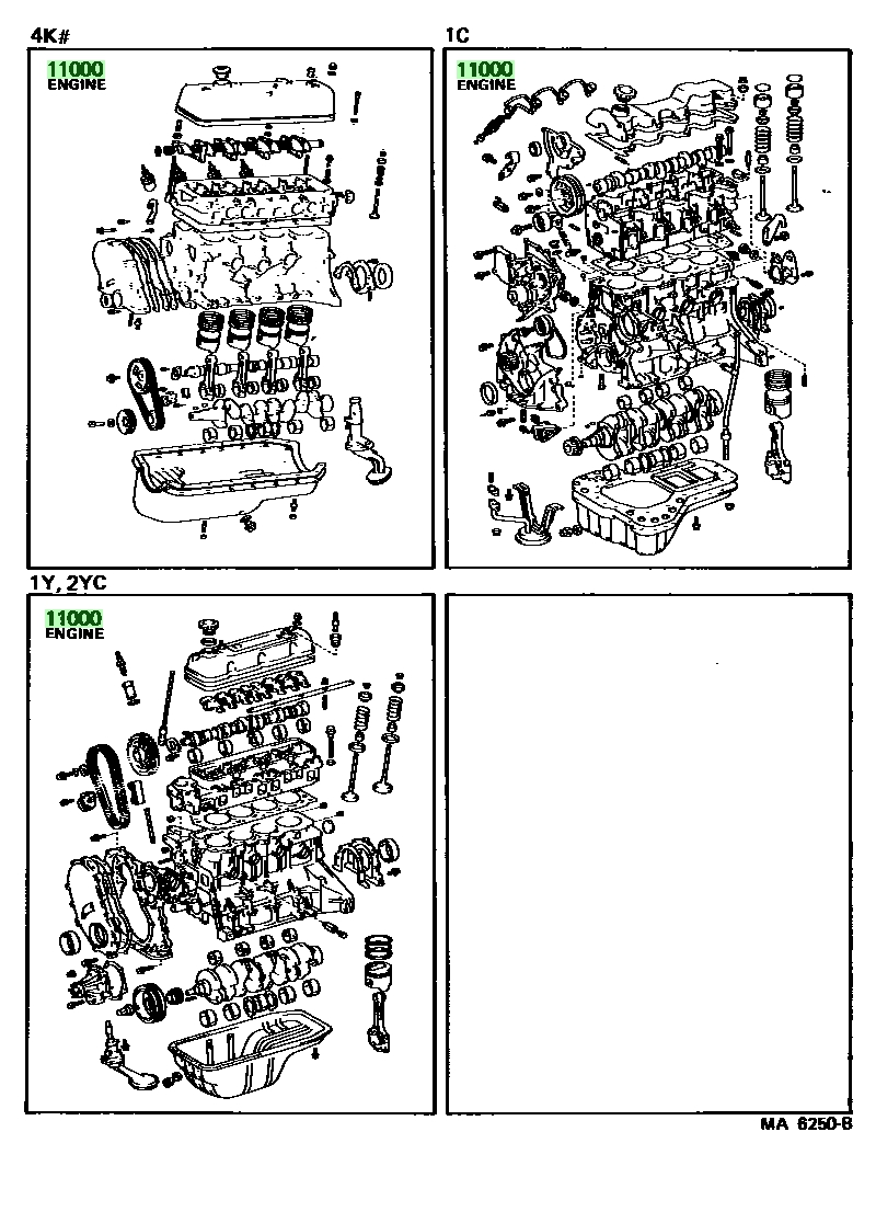 Buy Genuine Toyota Engine Assy Partial