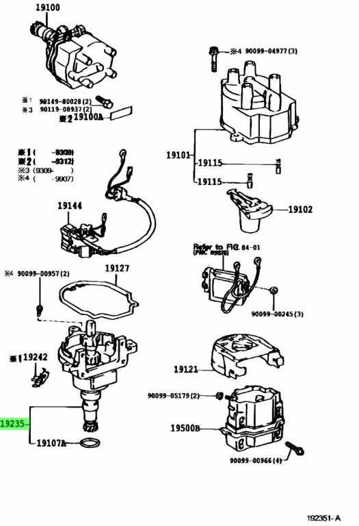 Toyota 19235 74160