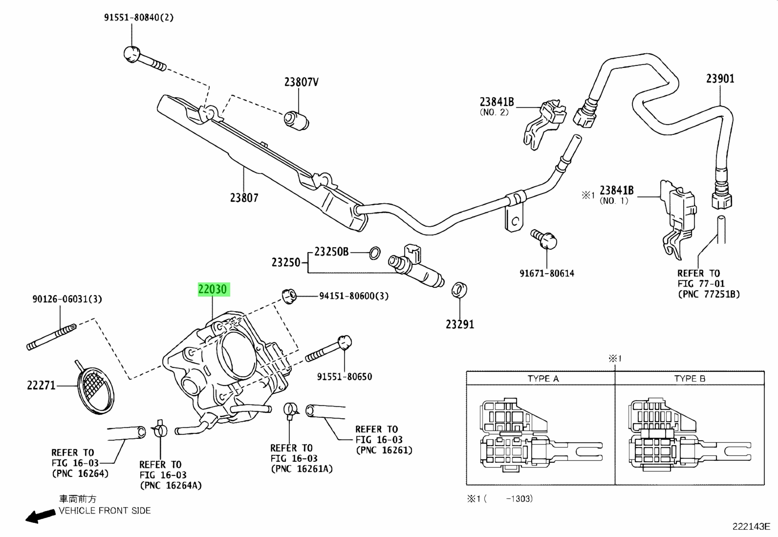 Toyota 2203021030 22030 21030 toyota-2203021030-22030-21030