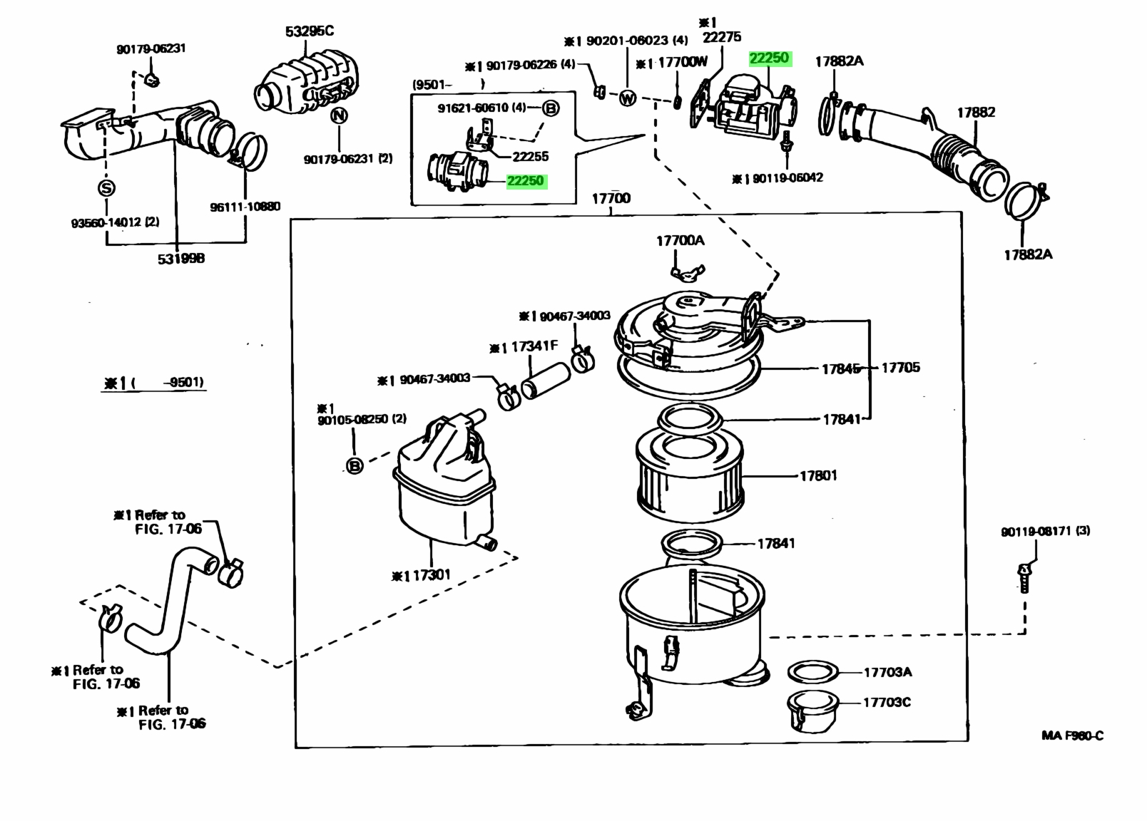 buy-genuine-toyota-2225066050-22250-66050-meter-assy-intake-air-flow