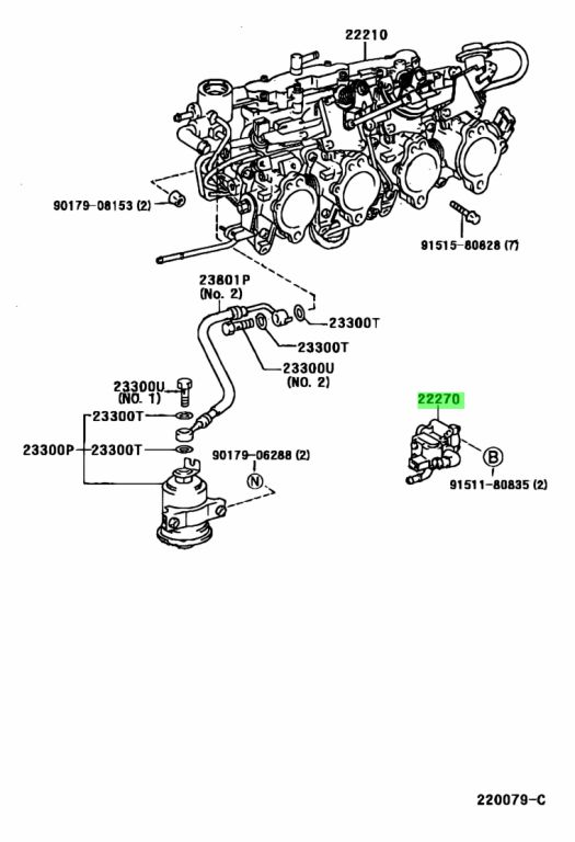 Buy Genuine Toyota 2227074350 (22270-74350) Valve Assy, Idle Speed ...