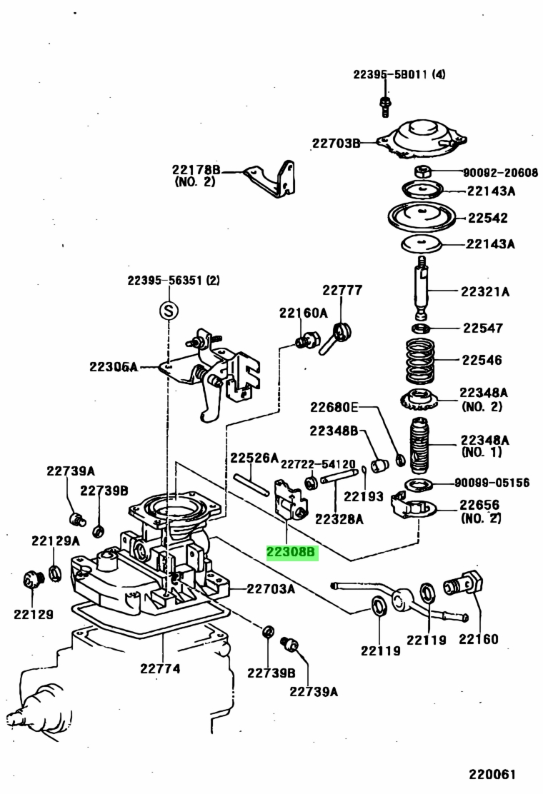 Buy Genuine Toyota 2230817570 22308 17570 Lever Sub Assy Control buy-genuine-toyota-2230817570-22308-17570-lever-sub-assy-control