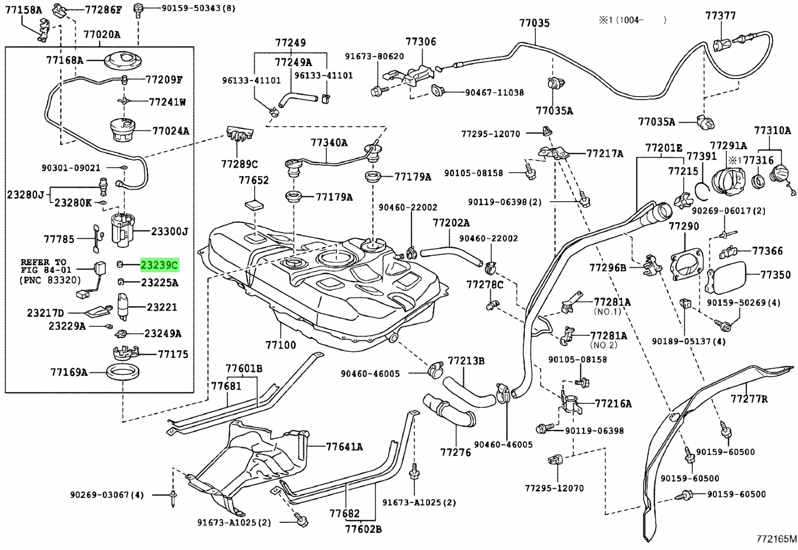 Toyota23239-21010(2323921010)