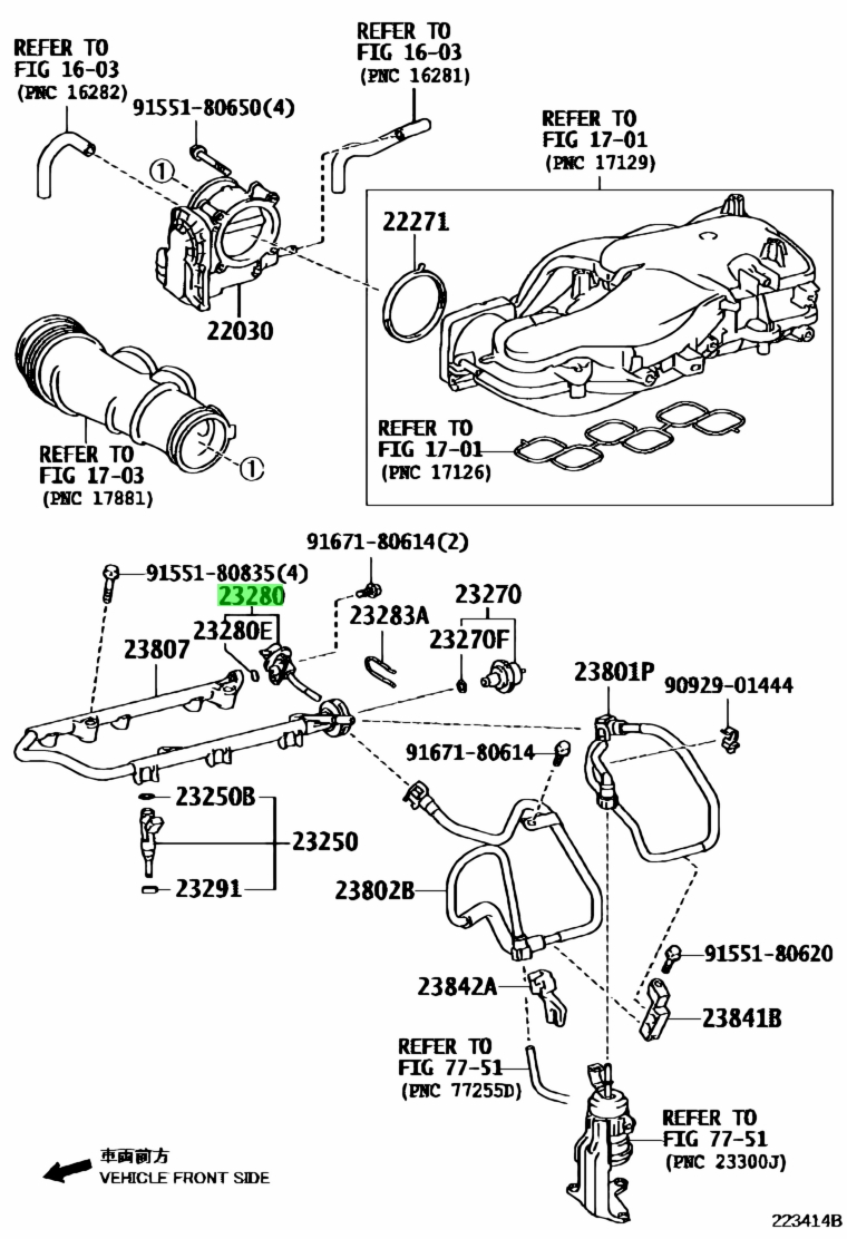 Buy Genuine Toyota 2328075100 (23280-75100) Regulator Assy, Fuel ...