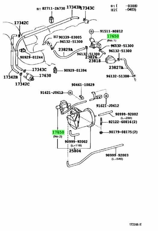 Toyota 15790 88401