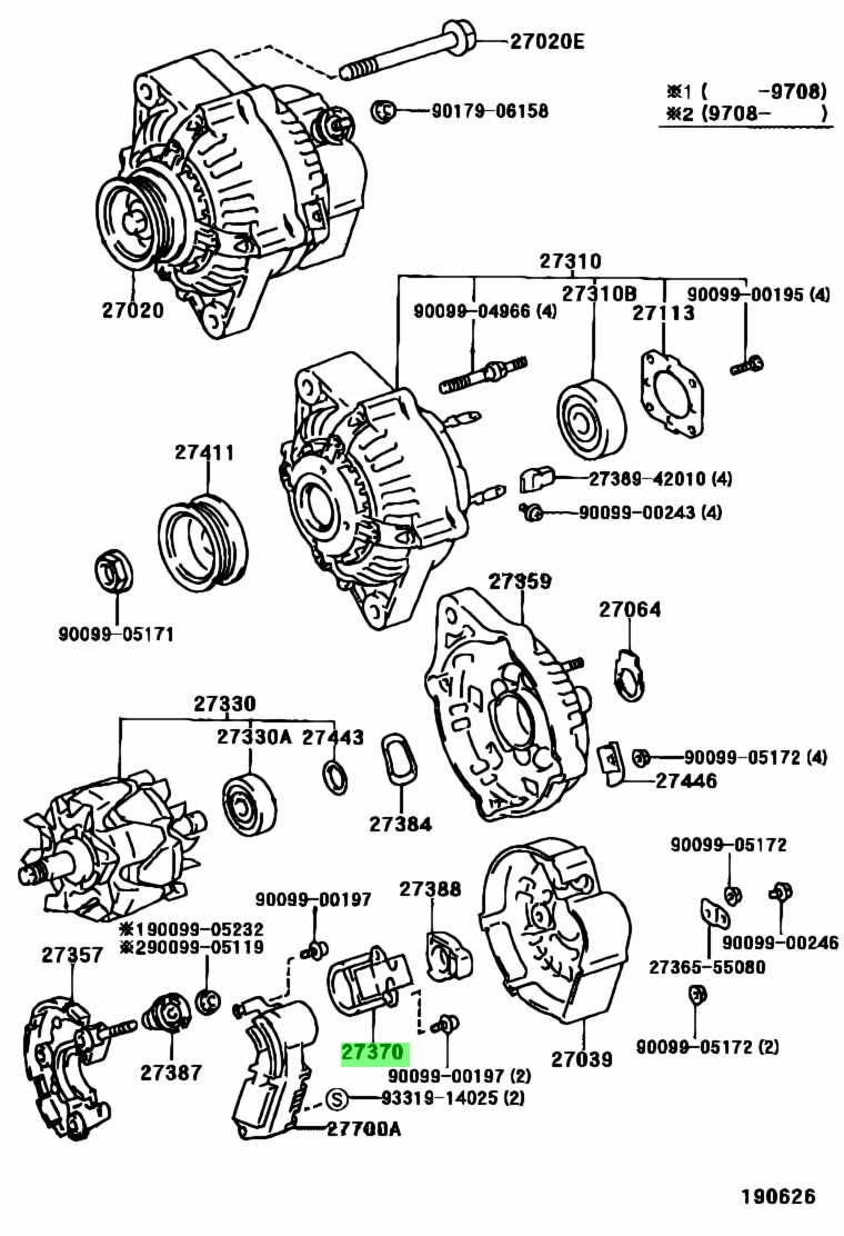 Toyota 27370 20130