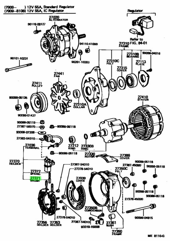 Toyota 27371 70300