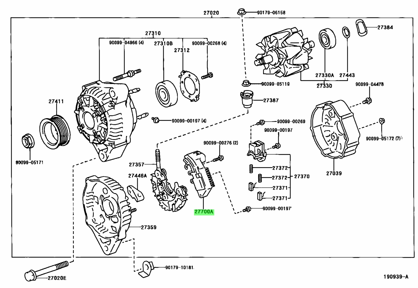 Toyota27700-23030(2770023030)