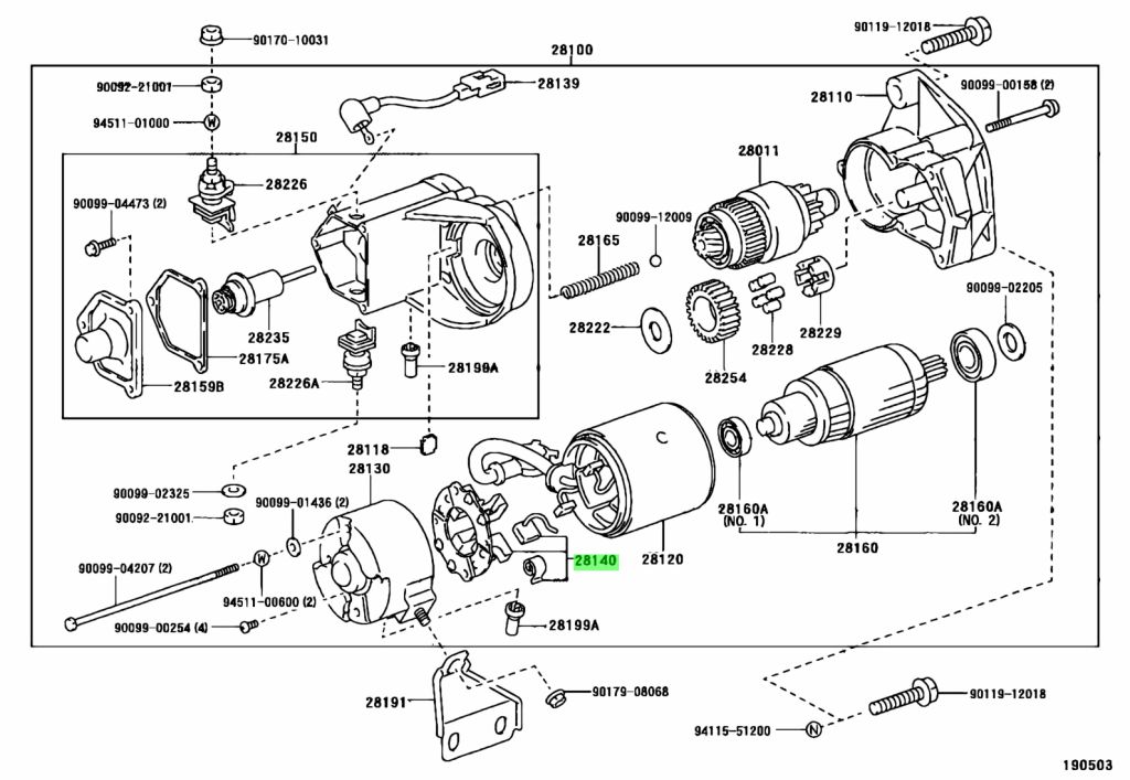 Toyota 28140 76060