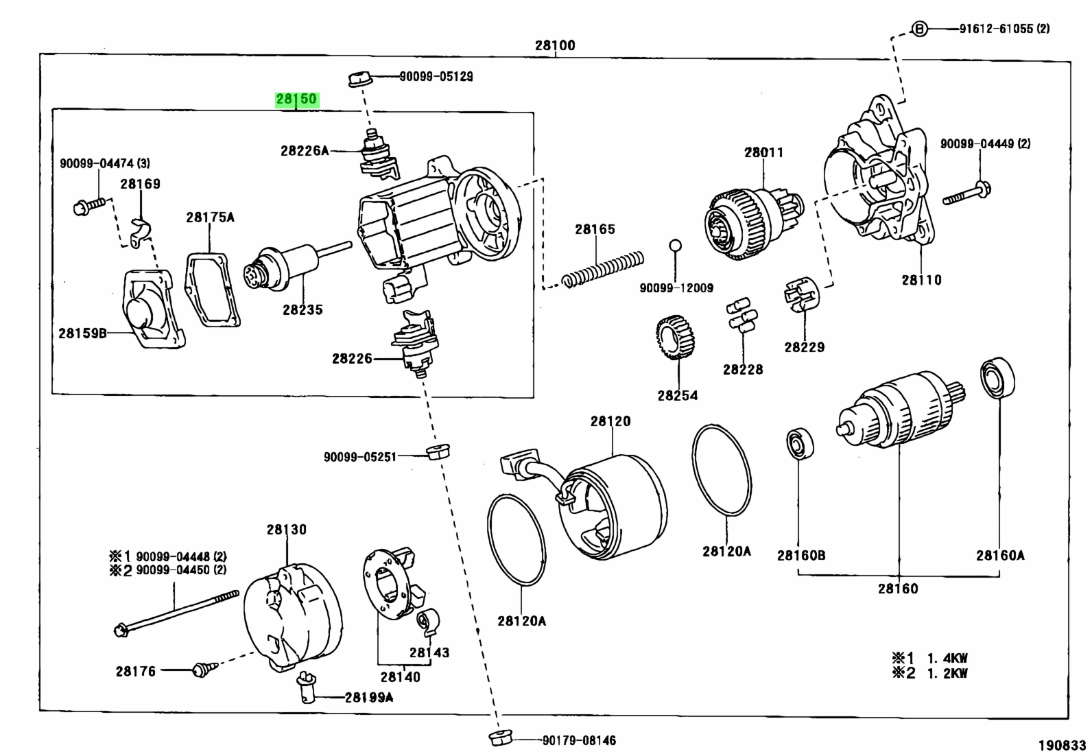 Buy Genuine Toyota Switch Assy Magnet Starter Prices Fast Shipping