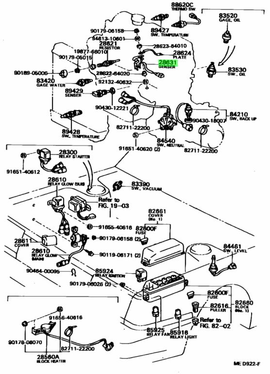 Toyota 23761 64030