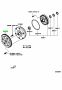 Genuine Toyota 3210187401 - GEAR SUB-ASSY, DRIVE PLATE & RING