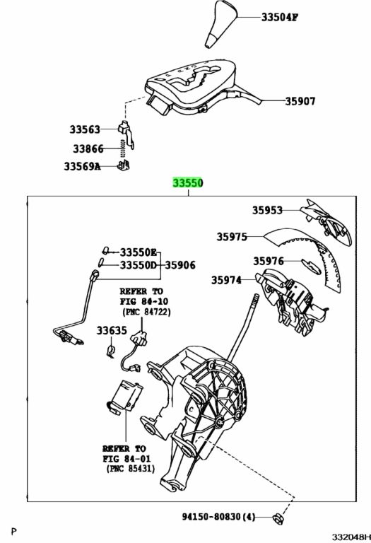 Floor shift toyota