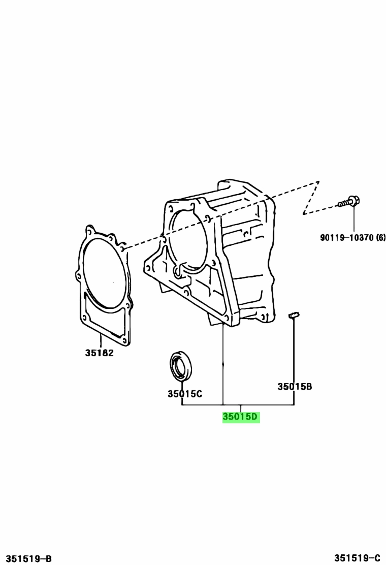 Toyota 35015 33010