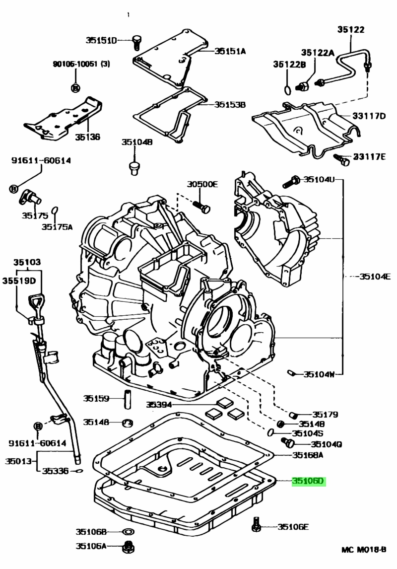 35706-33010 Genuine Toyota Parts Plane Gear Sub-Assy 