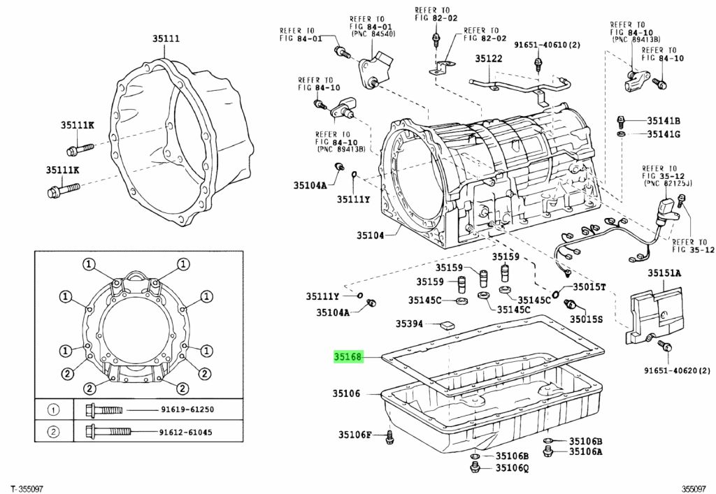 3516860010 toyota прокладка