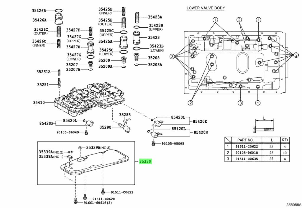 3533060030 toyota фильтр акпп