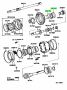 Genuine Toyota 3578916200 - RACE, THRUST BEARING (FOR REAR PLANETARY RING GEAR REAR)