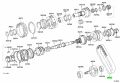 Genuine Toyota 3629335040 - CHAIN, TRANSFER FRONT DRIVE