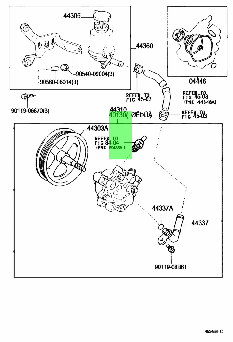 Toyota40130-48030(4013048030)