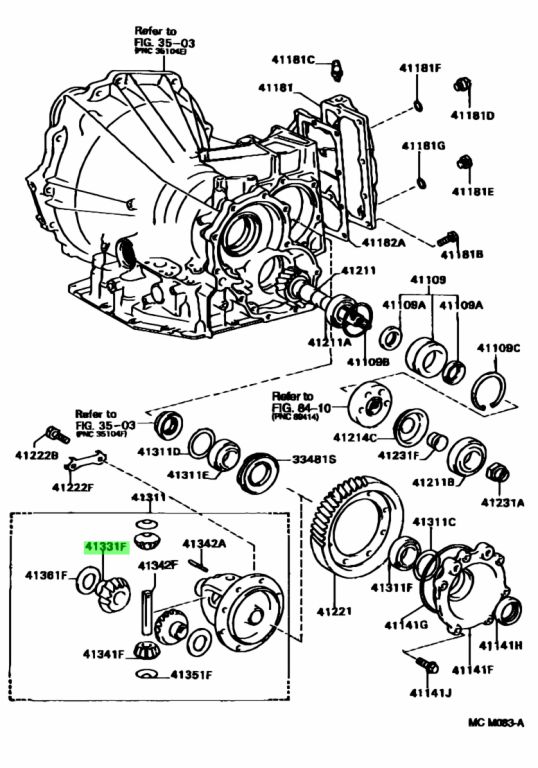 Toyota 41331 12011