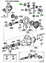 Genuine Toyota 4136112010 - WASHER, FRONT DIFFERENTIAL SIDE GEAR THRUST, NO.1;WASHER, REAR DIFFERENTIAL SIDE GEAR THRUST NO.1