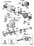Genuine Toyota 4136112030 - WASHER, FRONT DIFFERENTIAL SIDE GEAR THRUST, NO.1;WASHER, REAR DIFFERENTIAL SIDE GEAR THRUST NO.1