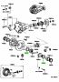 Genuine Toyota 4136160020 - WASHER, FRONT AXLE DIFFERENTIAL SIDE GEAR THRUST;WASHER, FRONT DIFFERENTIAL SIDE GEAR THRUST, NO.1;WASHER, REAR DIFFERENTIAL SIDE GEAR THRUST NO.1