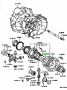 Genuine Toyota 4136220030 - WASHER, CENTER DIFFERENTIAL SIDE GEAR THRUST, NO.1;WASHER, DIFF SIDE GEAR THRUST, NO.2, RH;WASHER, DIFF SIDE GEAR THRUST, NO.2,LH;WASHER, DIFFERENTIAL SIDE GEAR THRUST, NO.2, LH;WASHER, DIFFERENTIAL SIDE GEAR THRUST, NO.2, RH