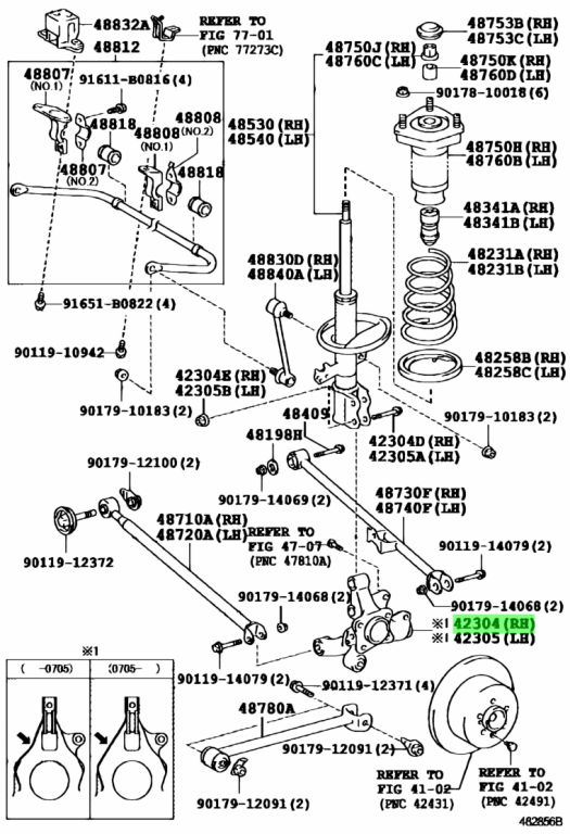 Toyota 42304 48010