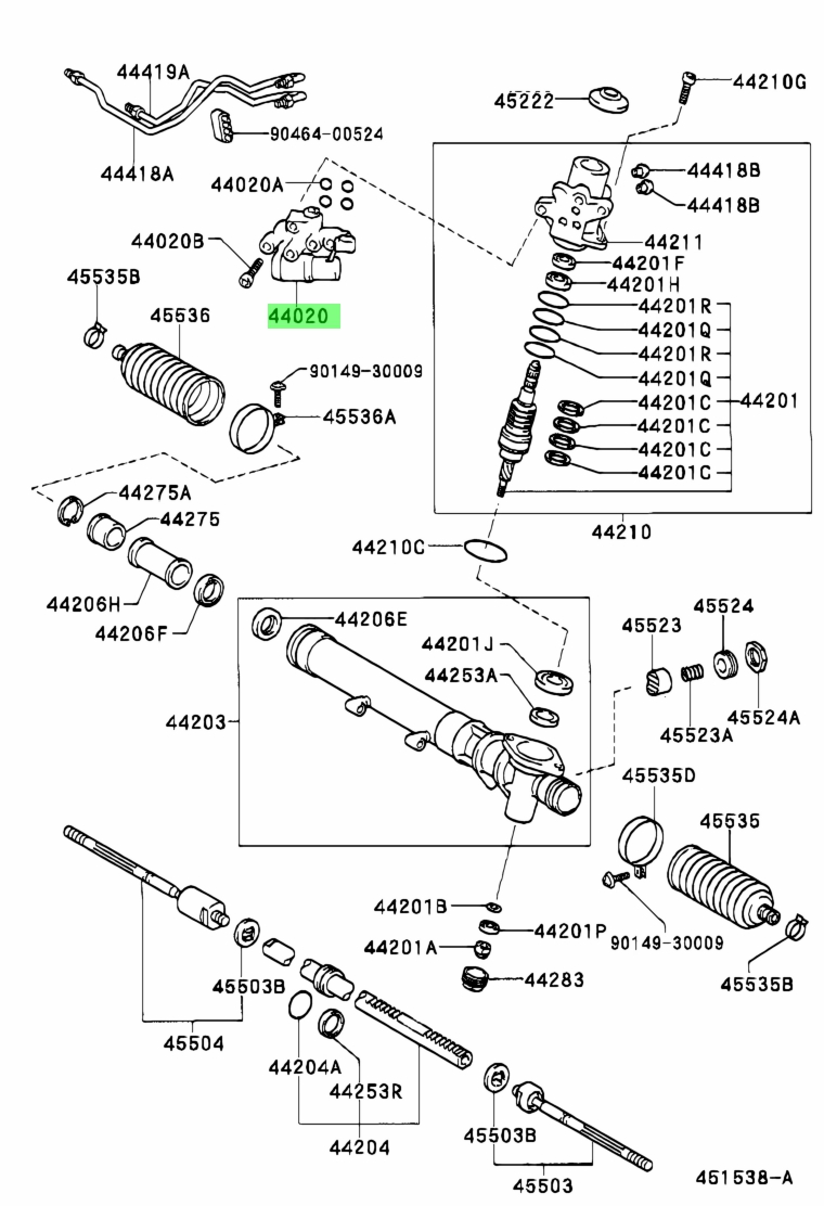 Buy Genuine Toyota 4402050110 (44020-50110) Valve Assy, Pressure ...