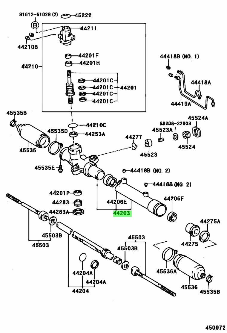 buy-genuine-toyota-4420320410-44203-20410-housing-sub-assy-power