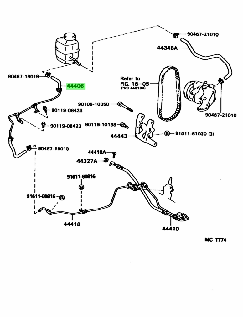 Buy Genuine Toyota Tube Sub Assy Return