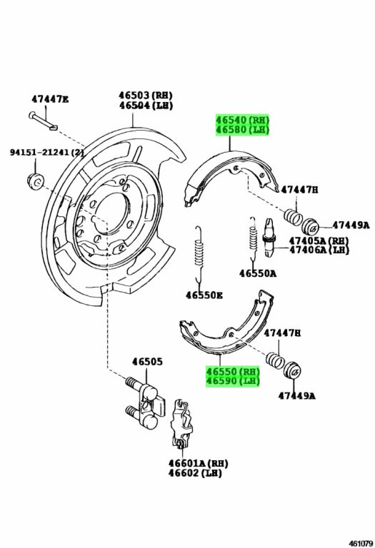 Toyota 46530 60020