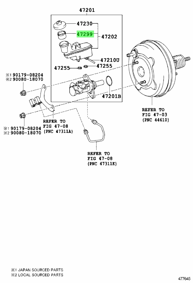 Buy Genuine Toyota 4729925010 (47299-25010) Strainer, Master