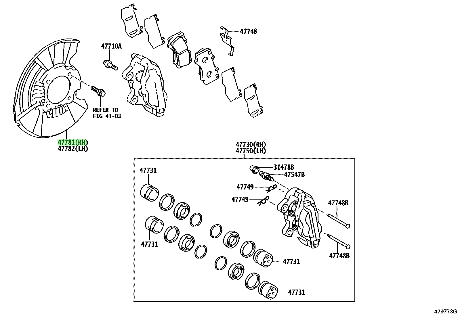 Buy Genuine Toyota K K Cover Disc Brake Dust Front Rh Photos Amayama