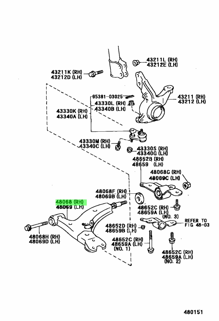 Toyota48068-12130(4806812130)