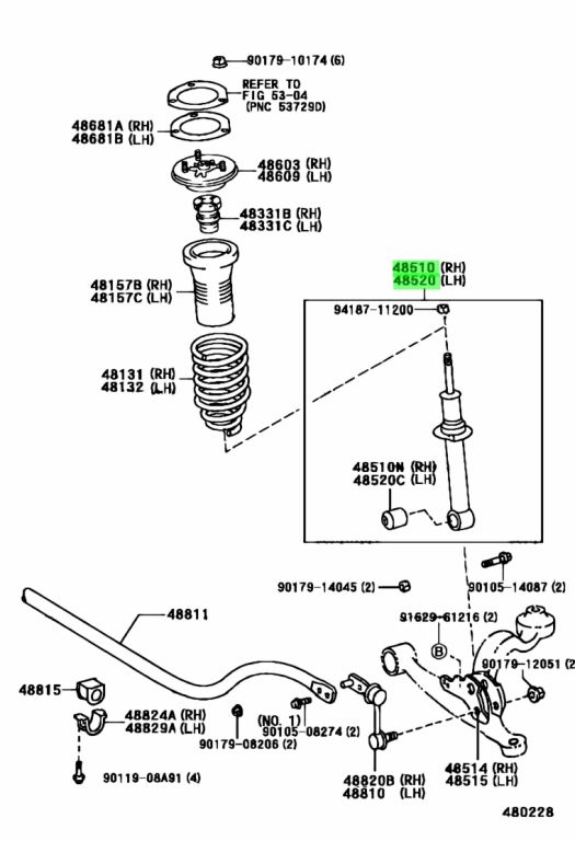 Toyota 48510 09b40