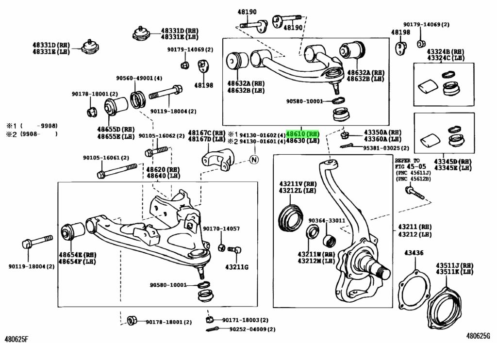 Buy Genuine Toyota 4861060030 48610 60030 Arm Assy Front Suspension