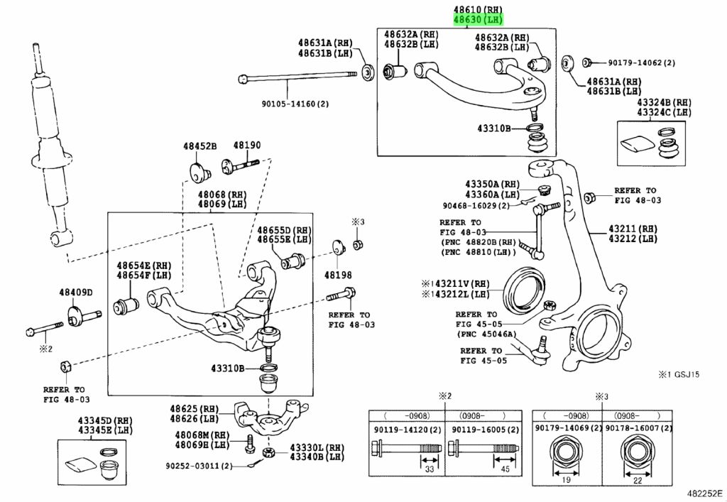 Buy Genuine Toyota 4863060020 48630 60020 Arm Assy Front Suspension