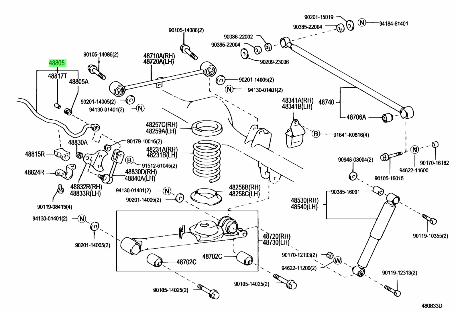 Toyota 17167 28060