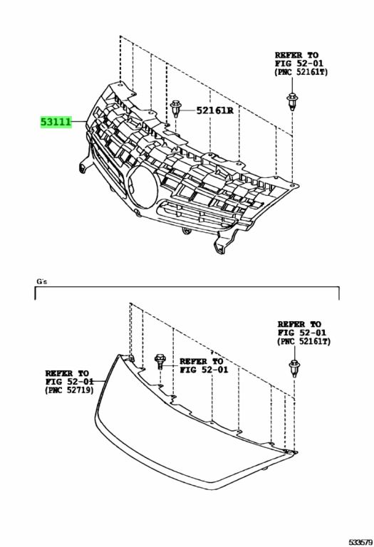 Защита радиатора toyota prius