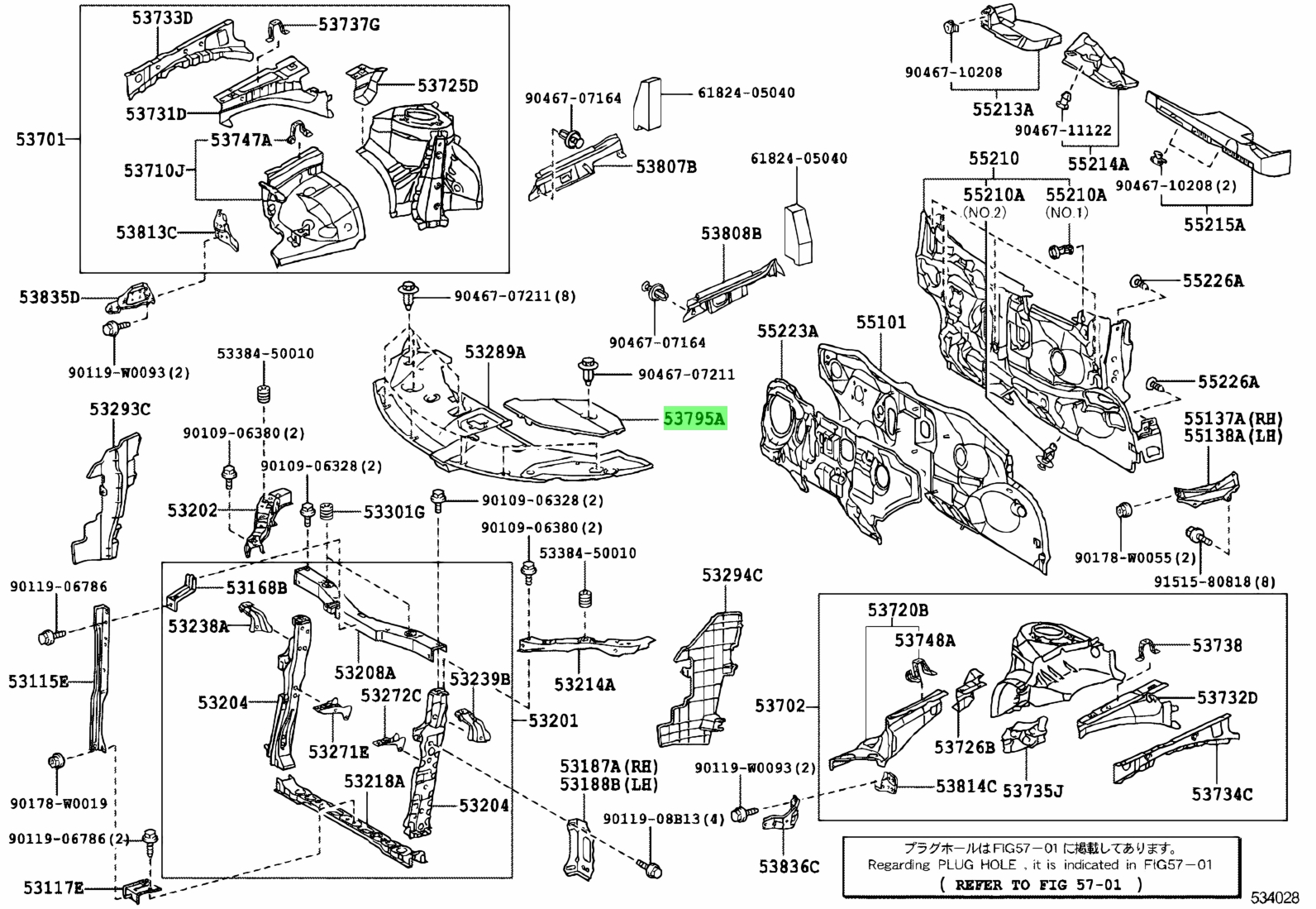 Toyota53795-05050(5379505050)