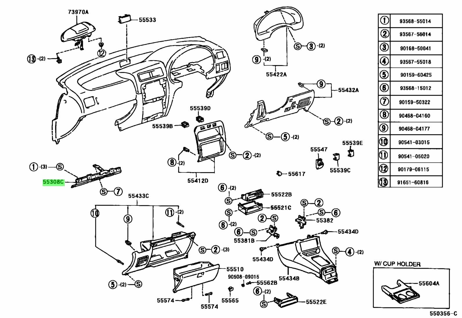 toyota-5530810100-55308-10100-bracket-sub-assy-instrument