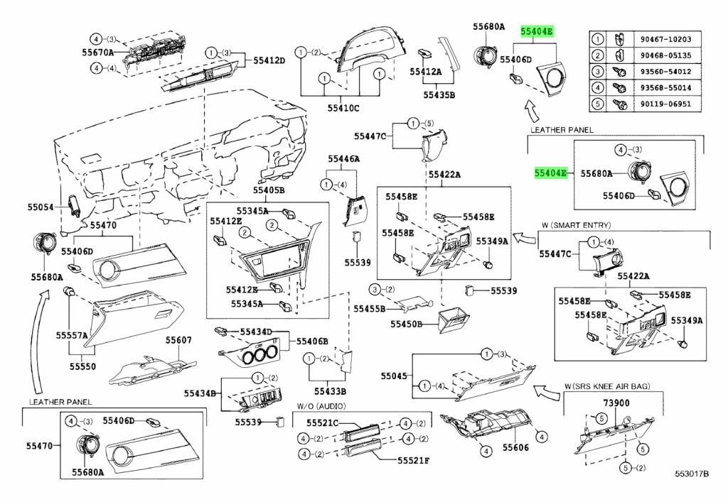 Buy Genuine Toyota 5540412870C1 (55404-12870-C1) Panel Sub-Assy ...