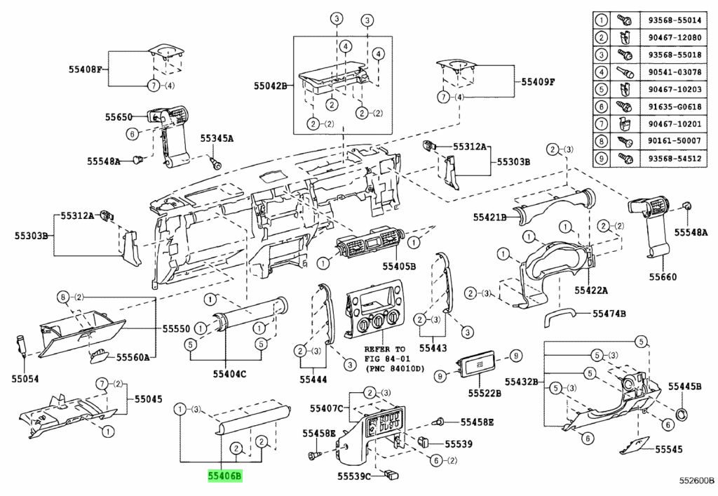 Toyota 55406 60360