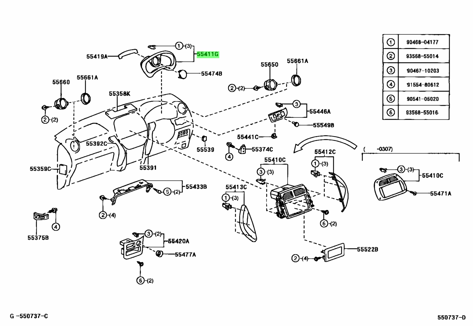 buy-genuine-toyota-5541142040-55411-42040-panel-instrument-cluster