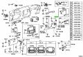 Genuine Toyota 5544560100A0 - PLATE, INSTRUMENT PANEL FINISH