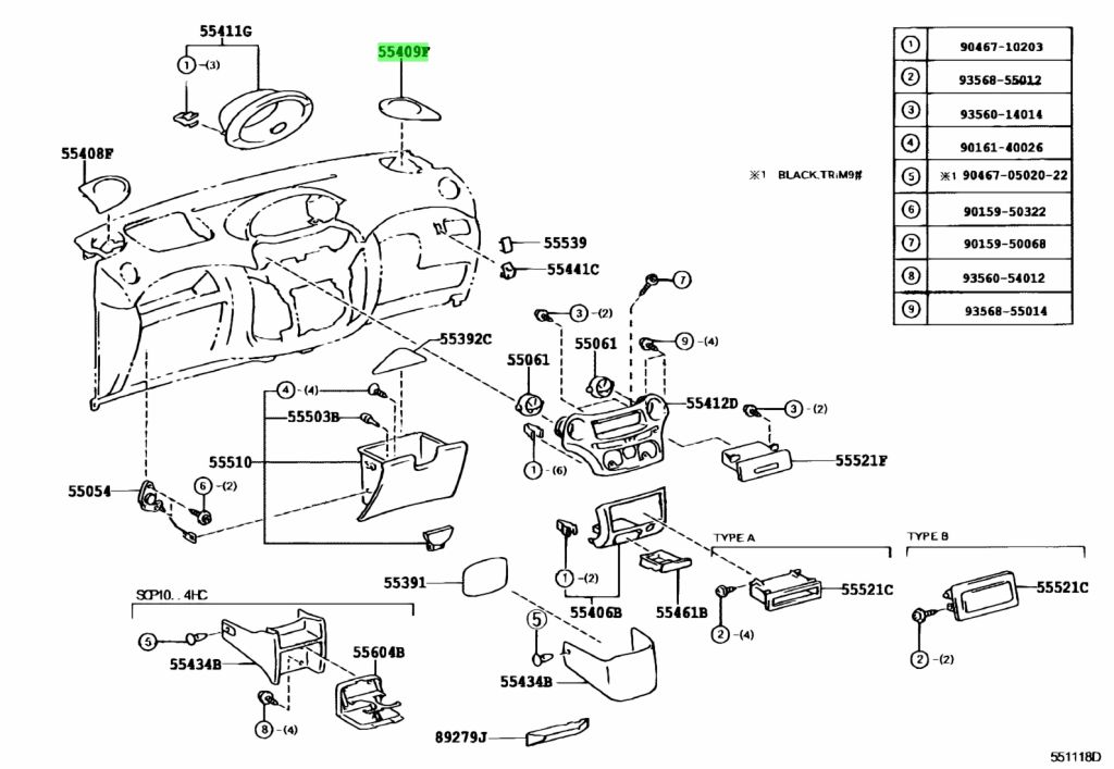 Buy Genuine Toyota 5547352010B0 55473 52010 B0 Panel Sub Assy 